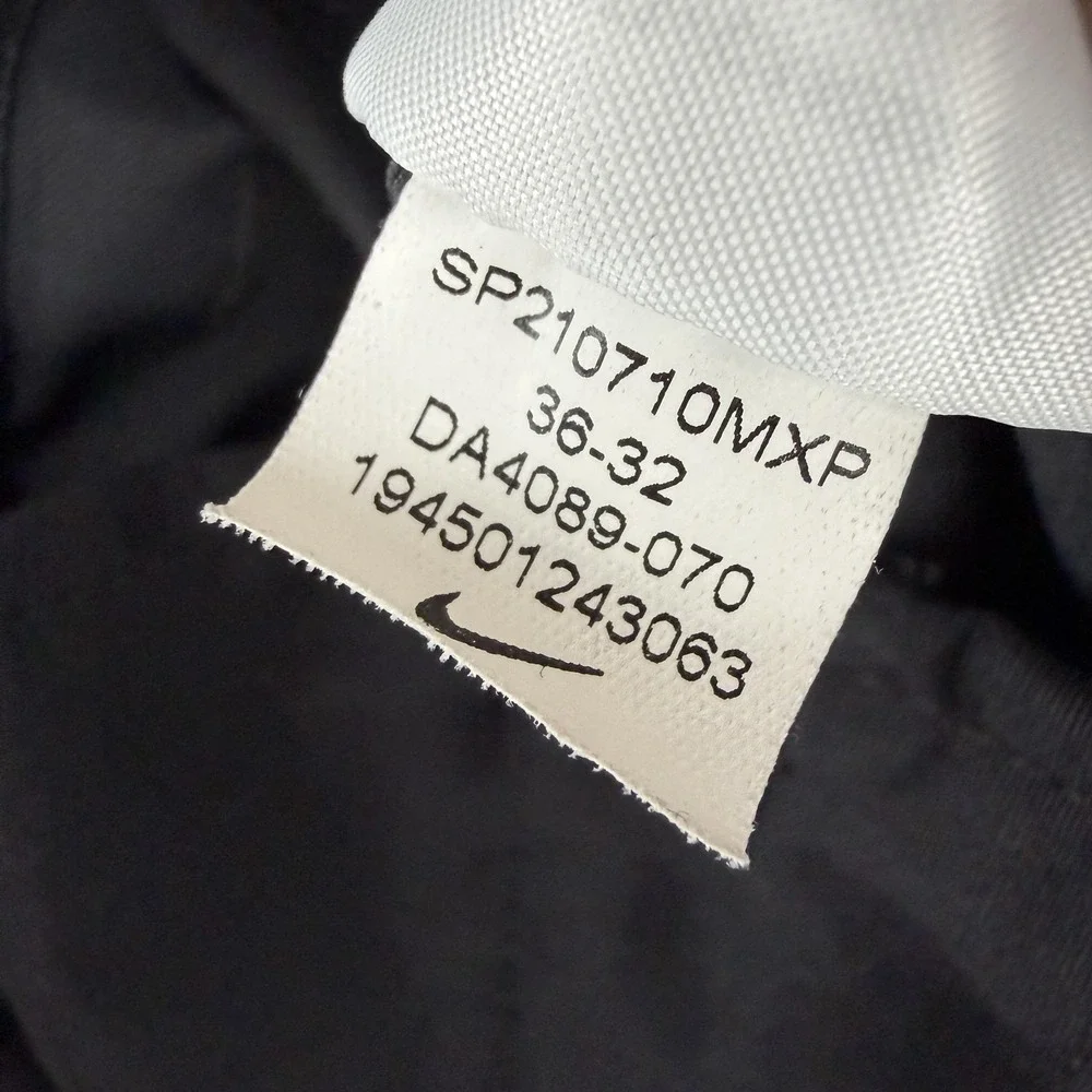 Nike Dri-FIT Golf Pants Mens 36x32 (36x29) Gray Standard Fit Khakis DA4089-070